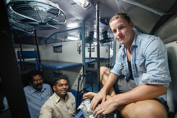 Safe train travel in India: keep your most valuable items right next to you!