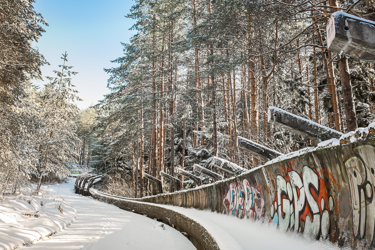 Bobsleigh track Sarajevo