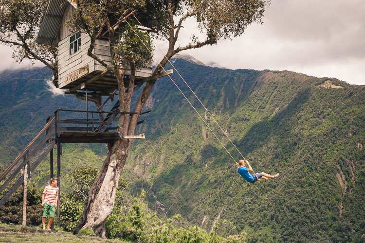 Casa del Arbor, Baños Ecuador