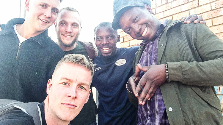 Meeting up with some locals during the whole day in Soweto, South-Africa. My friends arranged this meeting the night before
