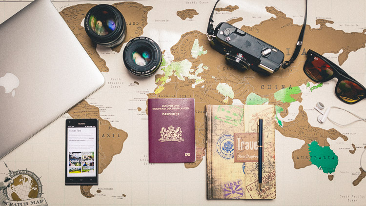 Travel planning - the ultimate checklist for a trip around the world (copyright: offbeattravelling.com)