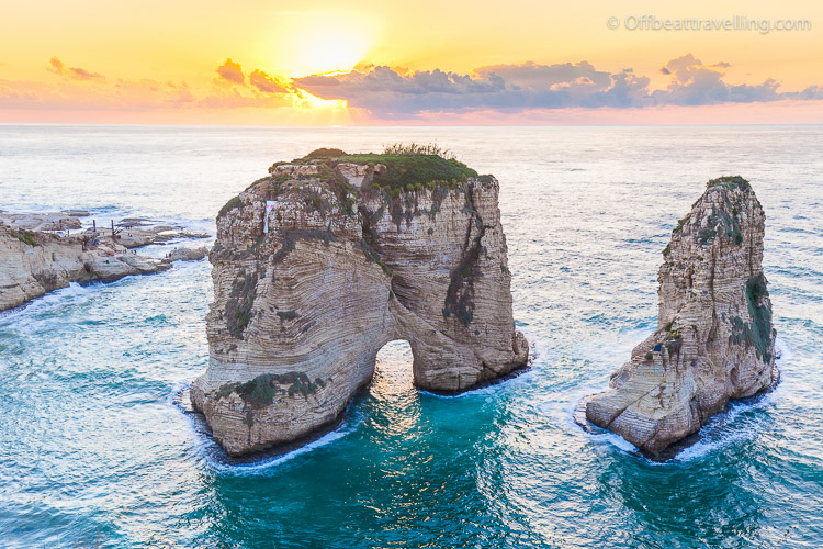 Pigeon Rocks (al-Rawsha) - Beirut, Lebanon