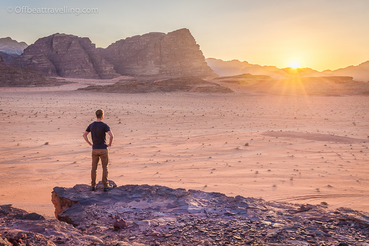 The desert landscapes of Wadi Rum attract many visitors from around the world.