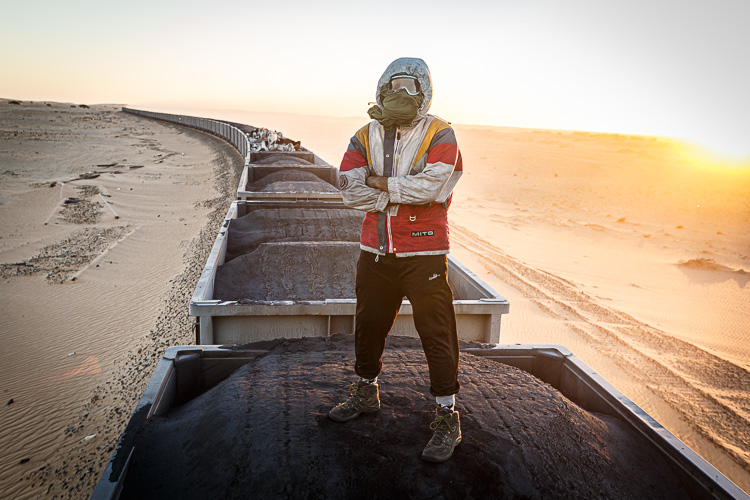 Iron Ore Train Mauritania