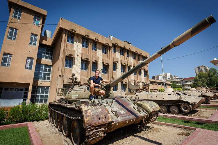 Iraq battle tank